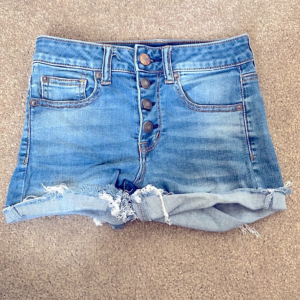 American eagle jean shorts